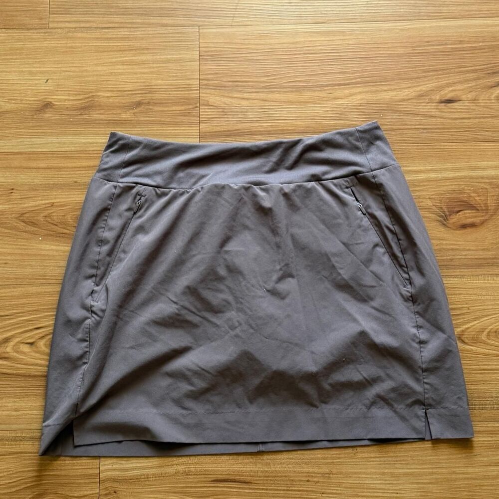 Athleta Women's Brown and Grey Skirt